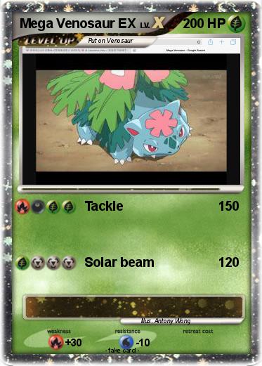 Pokemon Mega Venosaur EX
