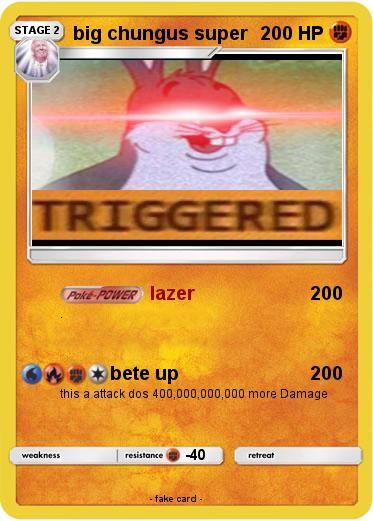Pokemon big chungus super
