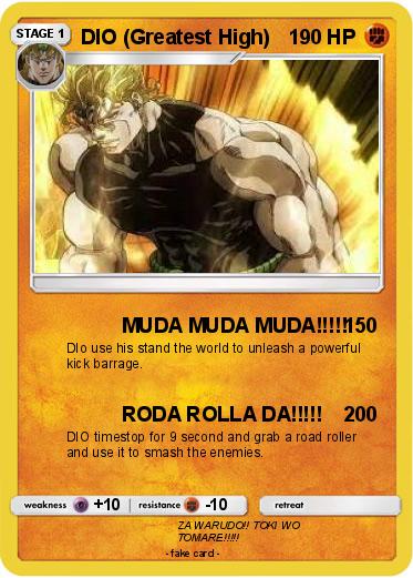 Pokemon DIO (Greatest High)