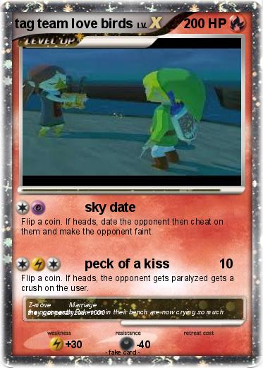 Pokemon tag team love birds