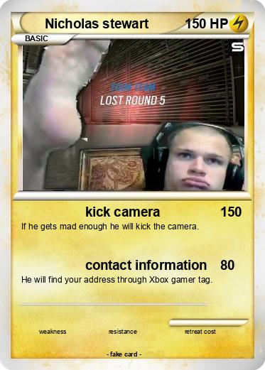 Pokemon Nicholas stewart