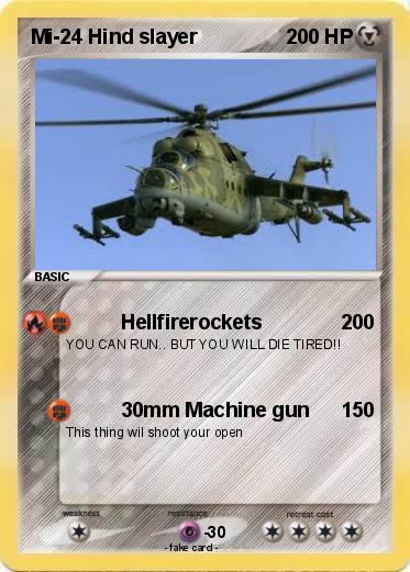 Pokemon Mi-24 Hind slayer