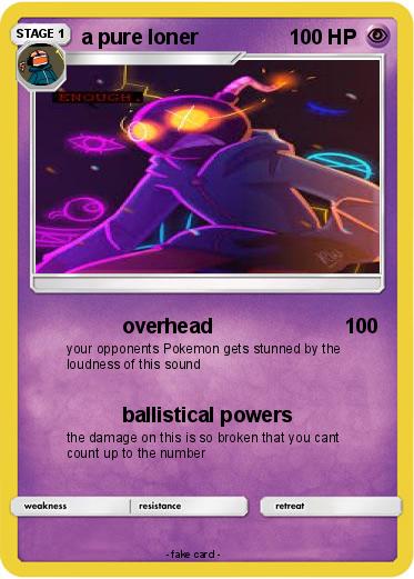 Pokemon a pure loner