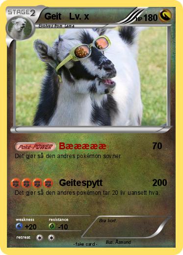 Pokemon Geit   Lv. x