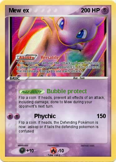 Pokemon Mew ex