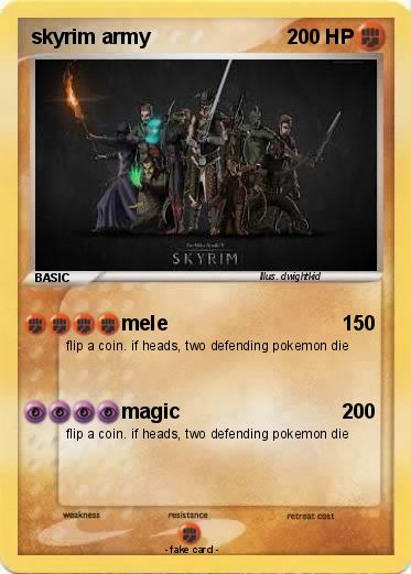Pokemon skyrim army