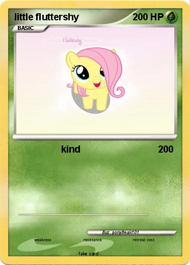Pokemon little fluttershy