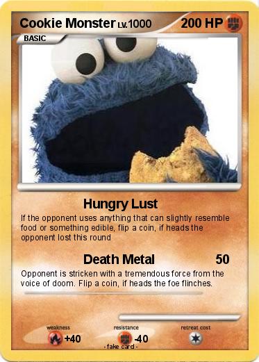 Pokemon Cookie Monster