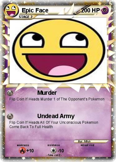 Pokemon Epic Face