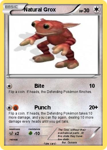 Pokemon Natural Grox