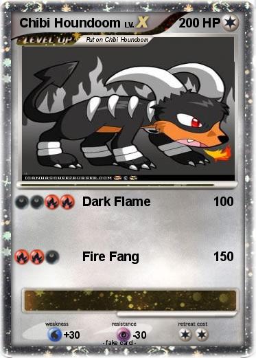 Pokemon Chibi Houndoom