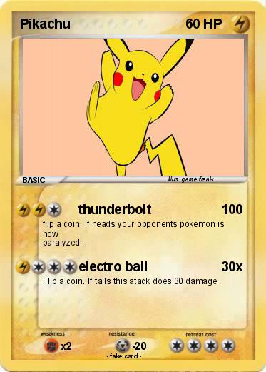 Pokemon Pikachu