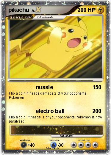 Pokemon pikachu