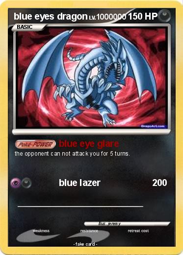 Pokemon blue eyes dragon