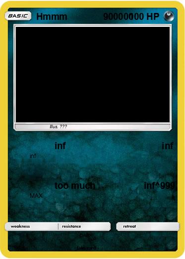 Pokemon Hmmm              900000