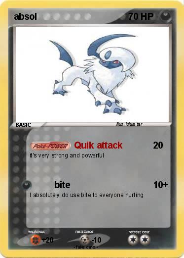 Pokemon absol