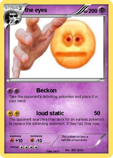 Pokemon the eyes
