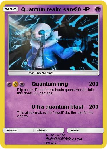 Pokemon Quantum realm sans
