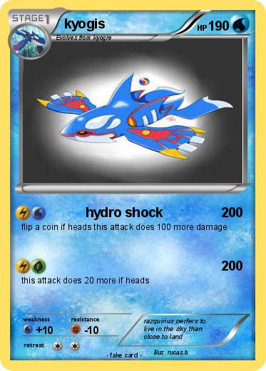Pokemon kyogis