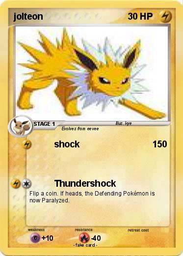 Pokemon jolteon