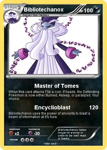 Pokemon Bibliotechanox