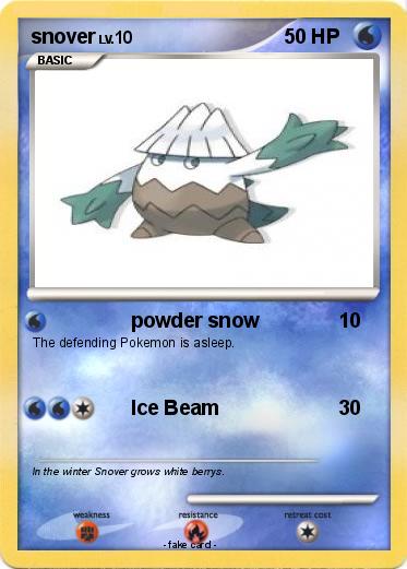 Pokemon snover