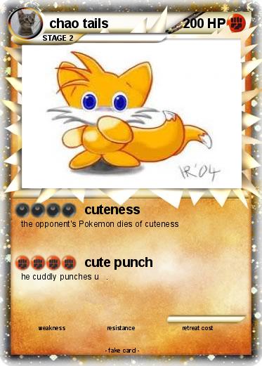 Pokemon chao tails
