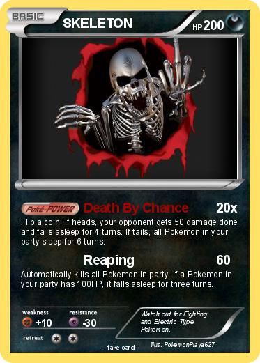 Pokemon SKELETON