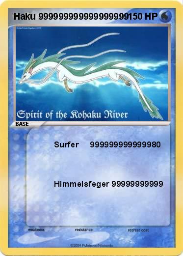 Pokemon Haku 999999999999999999