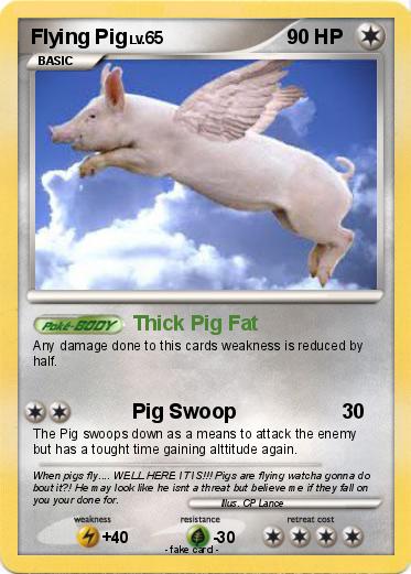 Pokemon Flying Pig