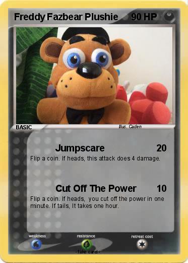 Pokemon Freddy Fazbear Plushie Pokemon Freddy Fazbear Plushie