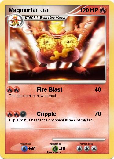 Pokemon Magmortar