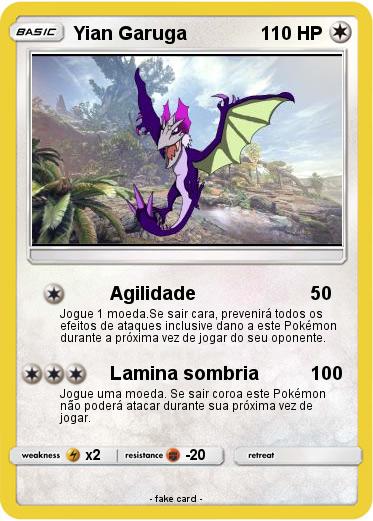 Pokemon Yian Garuga