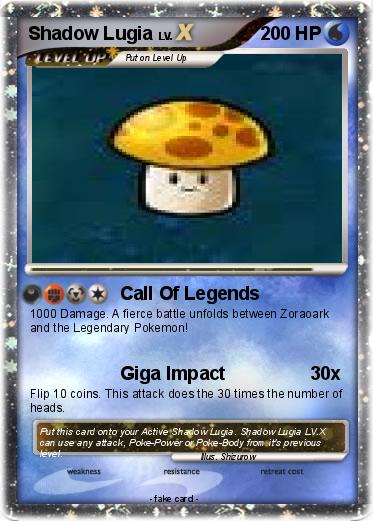 Pokemon Shadow Lugia