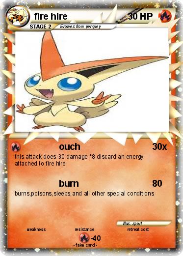 Pokemon fire hire