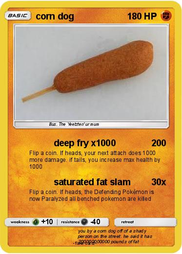 Pokemon corn dog