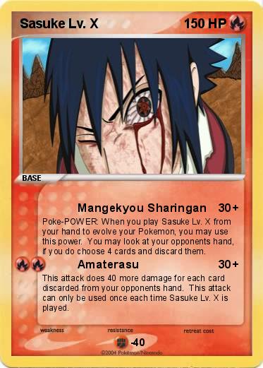 Pokemon Sasuke Lv. X