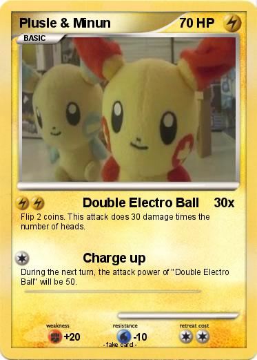 Pokemon Plusle & Minun