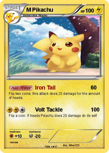 Pokemon M Pikachu