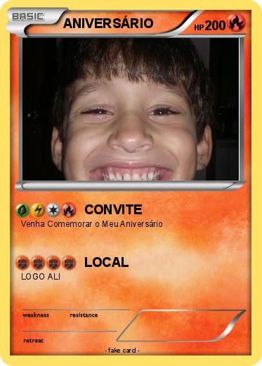 Pokemon ANIVERSÁRIO