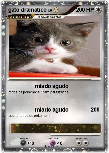 Pokemon gato dramatico