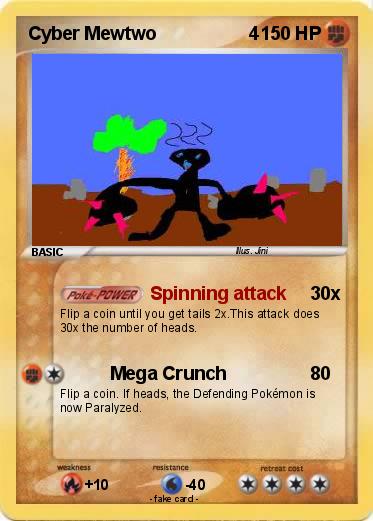 Pokemon Cyber Mewtwo                  4 Pokemon Cyber Mewtwo                  4