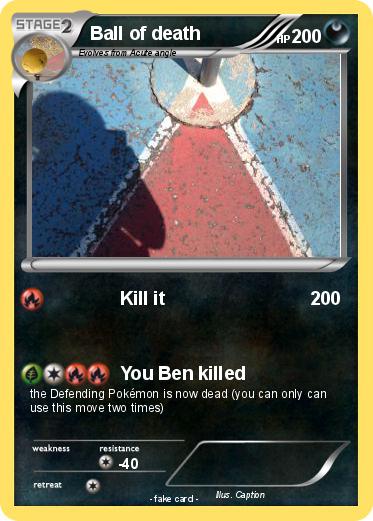 Pokemon Ball of death