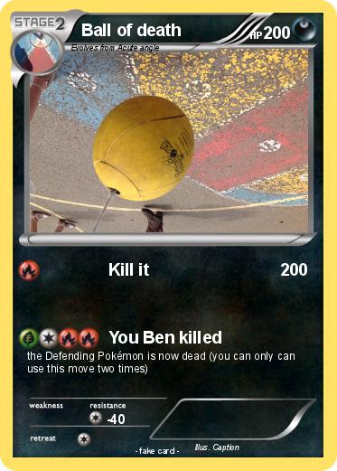 Pokemon Ball of death