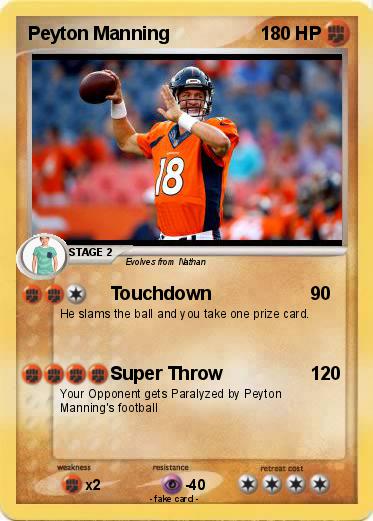 Pokemon Peyton Manning