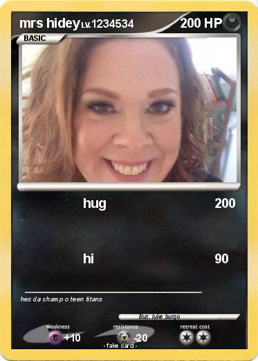 Pokemon mrs hidey