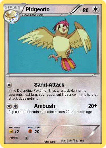 Pokemon Pidgeotto