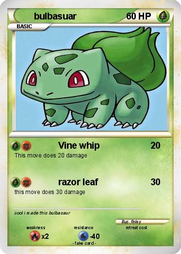 Pokemon bulbasuar