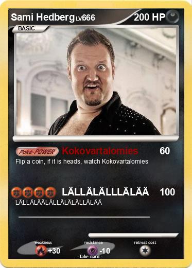 Pokemon Sami Hedberg