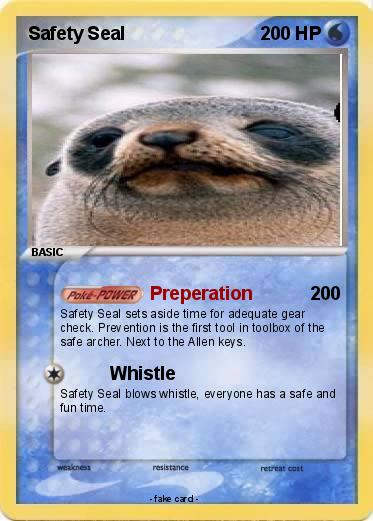 Pokemon Safety Seal